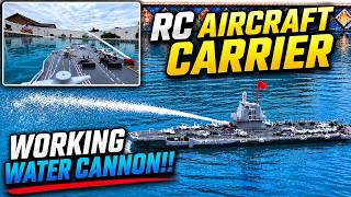 This RC Aircraft Carrier with Water Cannon BLEW me AWAY!!