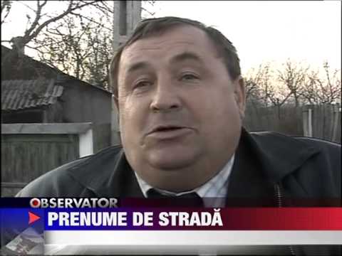 Strazi cu prenumele satenilor in comuna Prajesti 30 NOIEMBRIE 2011