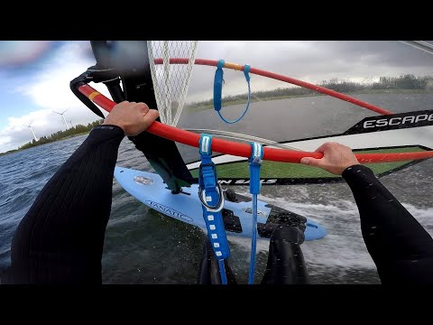 30 knots (55km/h) on 1996 Fanatic Gecko Class-X at Grevelingendam 20-04-2024