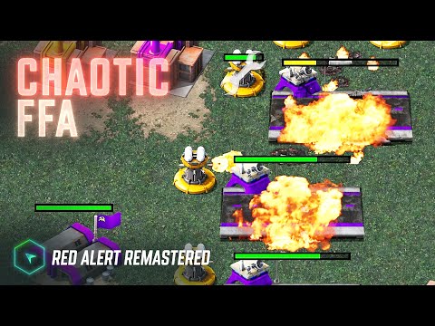 Chaotic FFA on Arena Valley Extreme - Red Alert Remastered