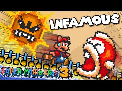 TOP 10 Infamous Moments in Super Mario Bros. 3 | NES & SNES [Original NES/SNES Capture]