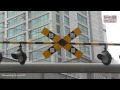 Railroad Crossing In Seoul South Korea