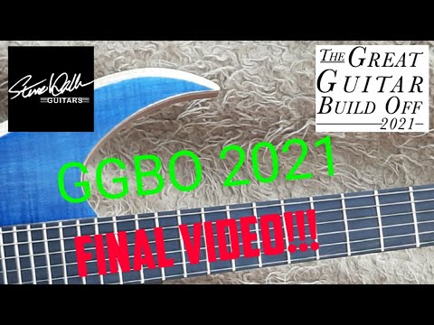 Great Guitar Build Off 2021 - Episode 4 - Final Video & Demo! - Steve Walker Guitars