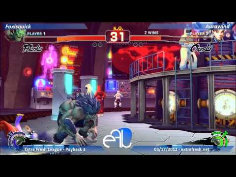Payback 3 - Super Street Fighter IV AE 2012 - Grand Finals - Foxisquick vs AuraWind