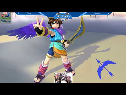 Onslaught 103 - Loser's Top 8: Hawk (Fox) vs AerialAce (Pit)