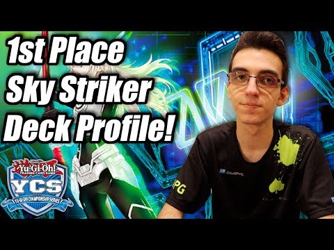 Yu-Gi-Oh! YCS London 1st Place Sky Striker Deck Profile! ft. Pascal Kihm!