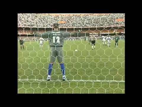 Gol de Pênalti de Rogério Ceni No Goleiro Marcos - São Paulo x Palmeiras 1999