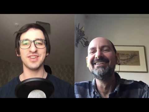 American and German speak in 5 languages about language learning (EN, SP, FR, GE, RU)