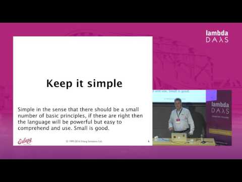 Robert Virding - On Language Design (Lambda Days 2016)
