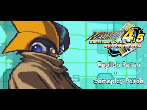 Playing as Bass! Megaman Battle Network 4.5 Real Operation
