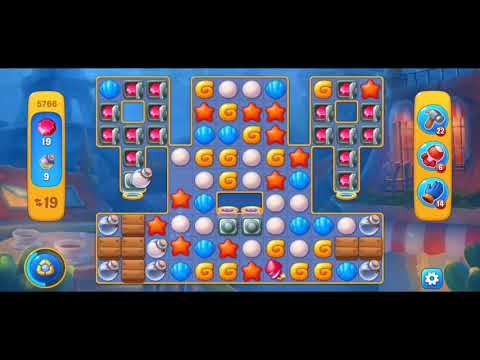 Fishdom 5766 Hard Level - NO 💣🧨💥