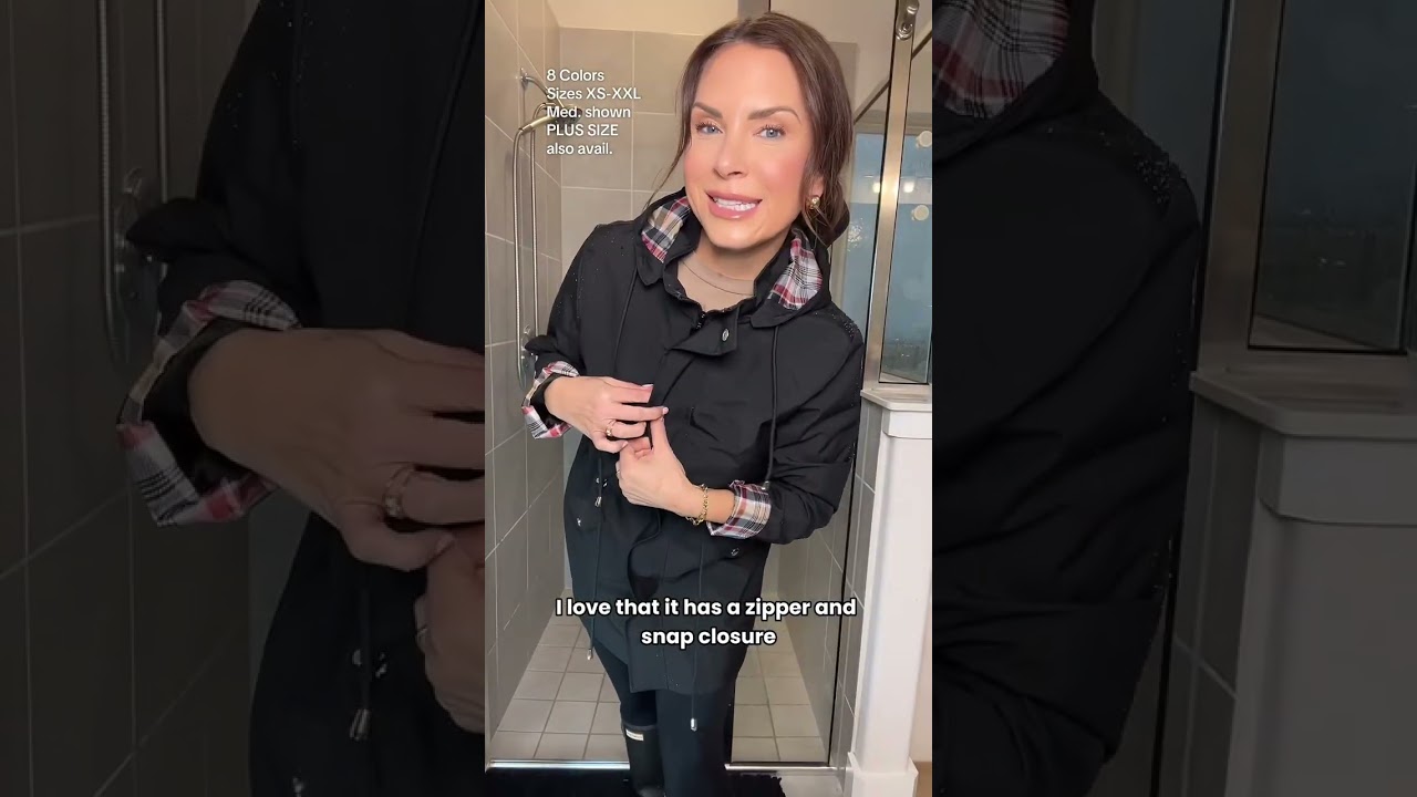 Why This Black Rain Jacket is Perfect for Action & Style 💥