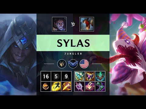 Sylas Jungle vs Fiddlesticks: Triple Kill, Godlike - NA Diamond Patch 14.24