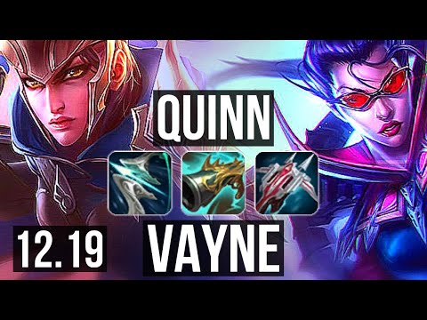 QUINN vs VAYNE (TOP) | 16/1/11, Legendary, Rank 6 Quinn, 2.3M mastery | EUW Grandmaster | 12.19