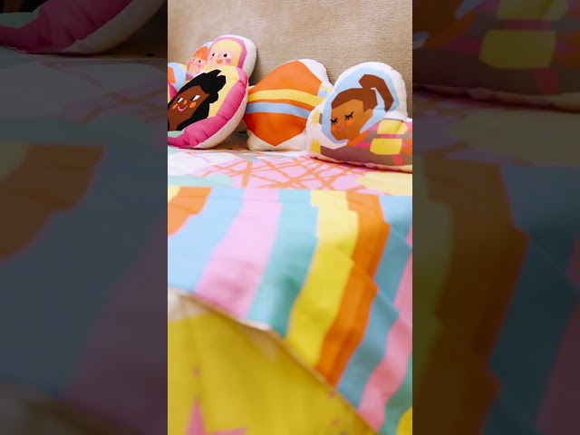 KIT CAMA INFANTIL MENINAS ASTRONAUTAS | Grão de Gente #graodegente #quartoinfantil #quartodemenina