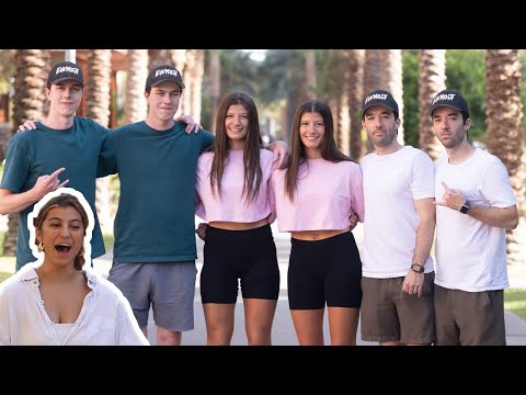 TRIPLE TWIN TIME TRAVELLER PRANK!