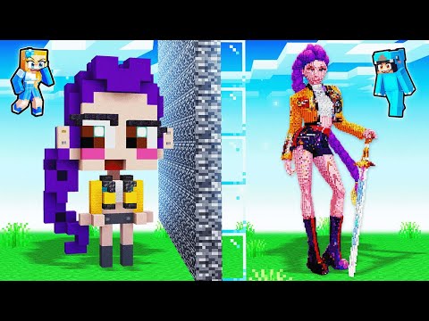 I Cheated With K POP DEMON HUNTERS In Minecraft!
