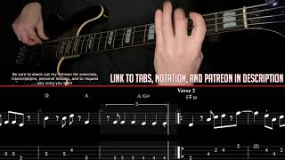 Bob Marley - Is This Love (Bass Line w/tabs and standard notation)