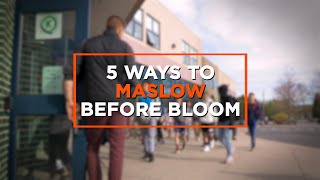 More Than a Check-In: Maslow Before Bloom Throughout the Day