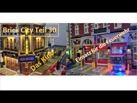 Brick City Teil 30 - Palace Cinema wir Beleuchtet....Einsatz für die Feuerwehr...