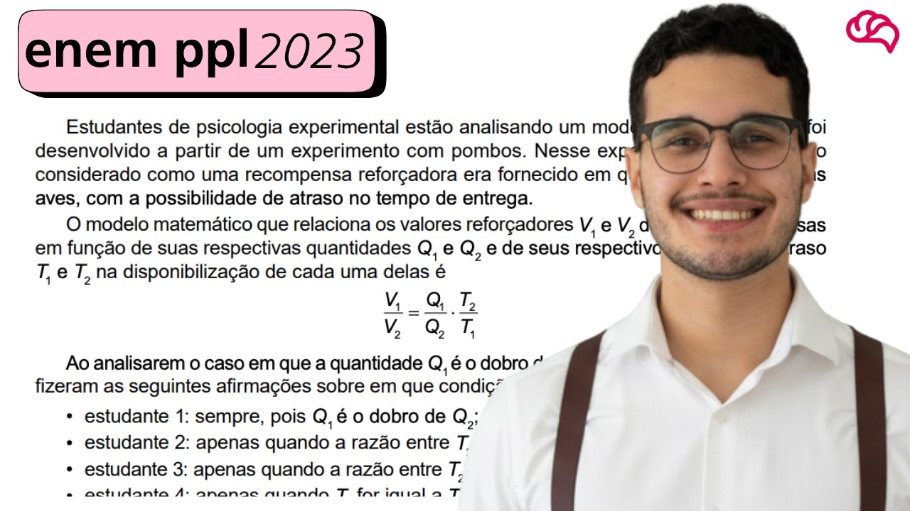 Resolução em Vídeo — Questão 178 ENEM 2023 PPL