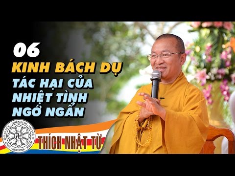 Kinh Bách Dụ 6 (Bài 24-28): Tác hại của nhiệt tình ngớ ngẫn (17/04/2011)