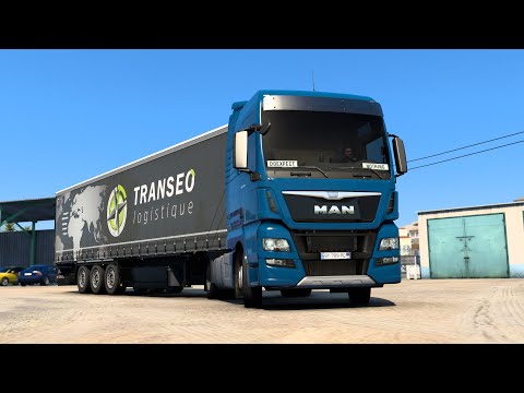 ETS2 1.40 OpenBeta GrandUtopia MAN TGX E6 Saint-Vaury - Lafalaise
