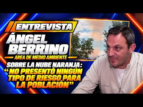 Ángel Berrino - Área de Medio ambiente: Nube Naranja en el sector Fabril de Río Tercero