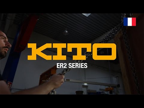 Elektrokettenzug Kito ER2-IS mit Oberhaken, mit Feinhub