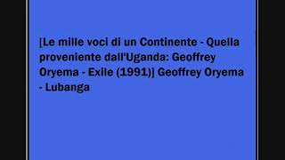 Geoffrey Oryema - Lubanga