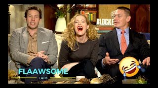 John Cena On Relaxing His Butt-Hole And Leslie Mann's CRAZY High School Friends (Blockers) video