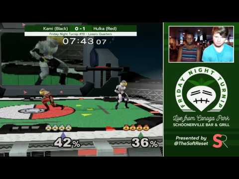 Friday Night Turnip #19 - Kami (Sheik) vs. Hulka (Sheik) - Losers Quarters