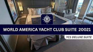 Stateroom 20021 - Yacht Club Deluxe Suite Deck 20