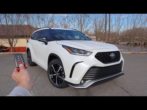 2021 Toyota Highlander XSE: Start Up, Walkaround, Test Drive and Review