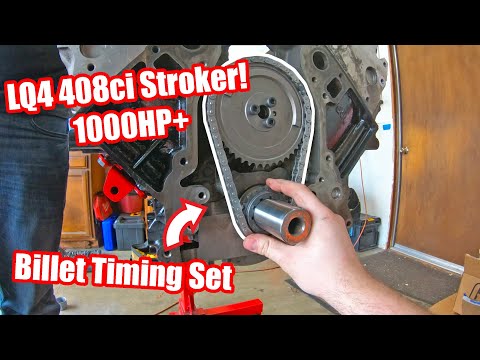 408ci Stroker Trans Am Engine Build! Part 6 | Installing a Billet Timing Set!