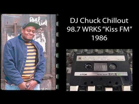DJ Chuck Chillout on 98.7 WRKS Kiss FM (1986) New York City Hip Hop Radio