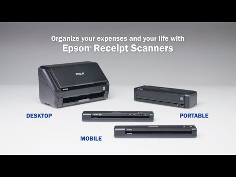 WorkForce ES-55R Portable Document Scanner ― Accounting Edition