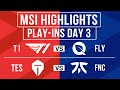 MSI Highlights ALL GAMES Day 3 |  MSI 2024 Play-Ins Round 2