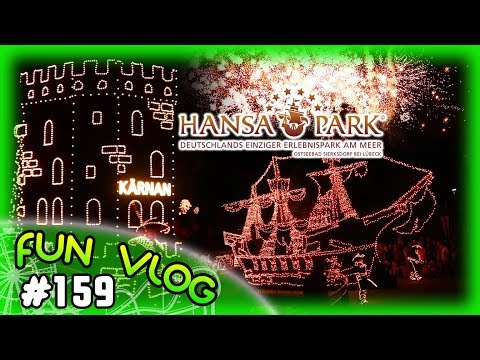 Hansa Park - Herbstzauber am Meer 2018 - Lichter, Shows & Feuerwerk | FunVlog #159