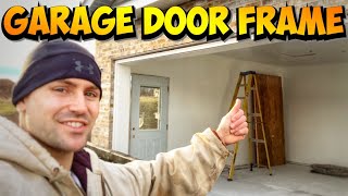 How To Frame A Garage Door Opening For An Overhead Garage Door