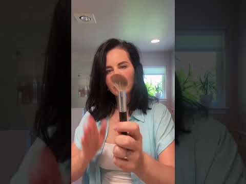 WOBS Pędzel W3539 do różu i konturowania, włosie lisa polarnego, skośny płaski