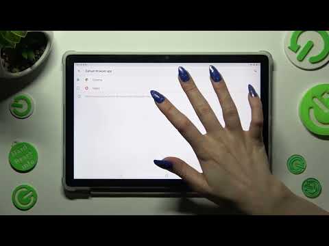 How to Set Up & Change Default Apps on an BLACKVIEW Tab 12 - Default Browser, Launcher, Mailing App