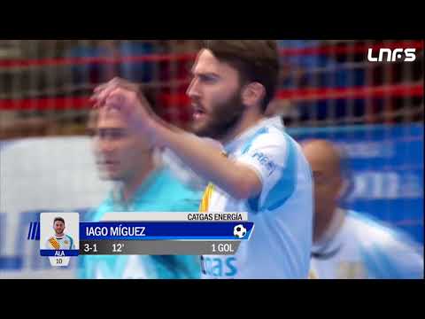 Gol Iago Míguez (3-1) Movistar Inter - Catgas Energía. J22, 1Div. LNFS