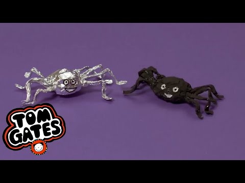 Tom Gates Makes✂️Tin Foil Spider & MORE | Tom Gates Brilliant World | Craft For Kids - Kids (6+), Kingdom Kids Zone - Tom Gates Brilliant World