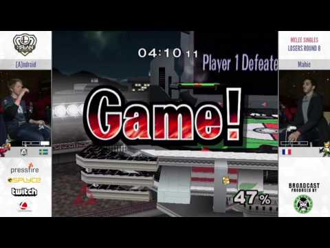 HFLAN - [A]ndroid (Sheik) Vs. Mahie (Fox) - Losers Round 8 - Melee Singles