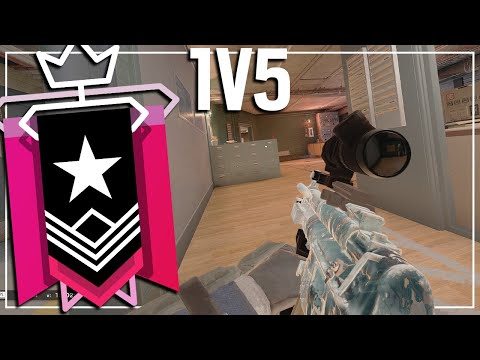 How To 1v5 Ace Clutch Like A Champion - Rainbow Six Siege