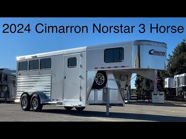 Preview image of 2024 Cimarron Norstar 3 Horse Gooseneck youtube video