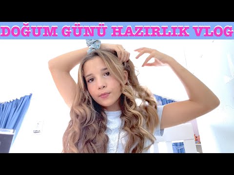 Doğum Günü Hazırlık Vlog. |15| Ecrin Su Çoban