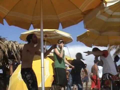 Lu Ciosa live a bordo riddim in spiaggia_2006