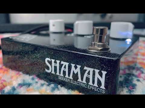 Seeker Electric Shaman overdrive. Serial #1 made and signed. | Reverb